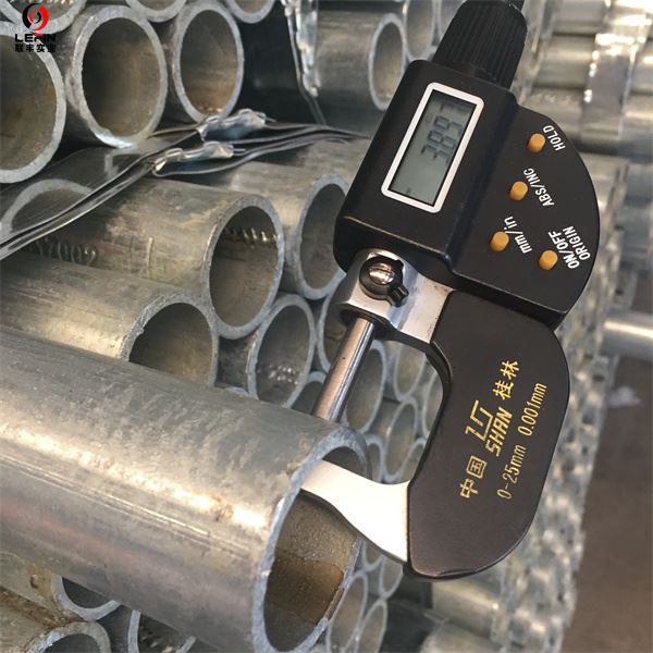 4mm Galvanised Scaffold Tube